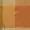 1 Yard Gold Taupe and Orange Silk Taffeta Fabric with Panel Design for Dresses